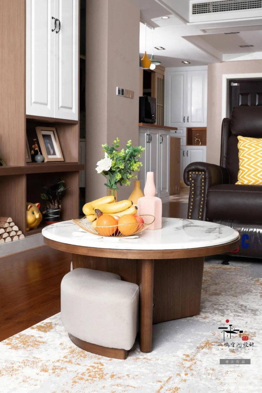 合肥 87㎡美式混搭风,打造温馨舒适的浪漫生活-31