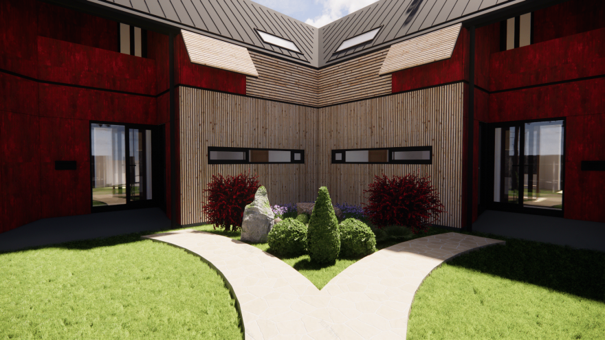 地块景观设计(适用于大家庭)-0