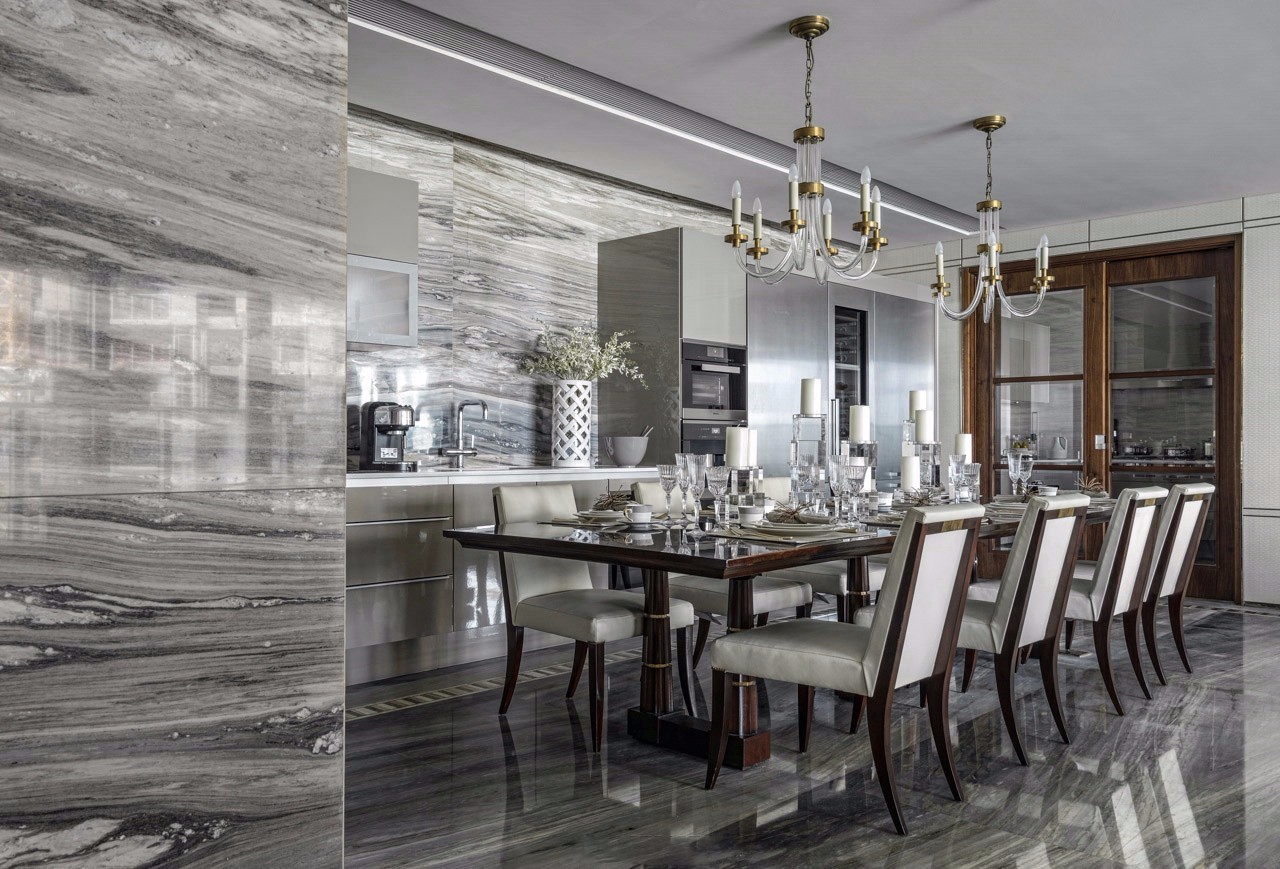 双玺花园 A2 户型样板间 | 谢柯打造的艺术雅致空间-7