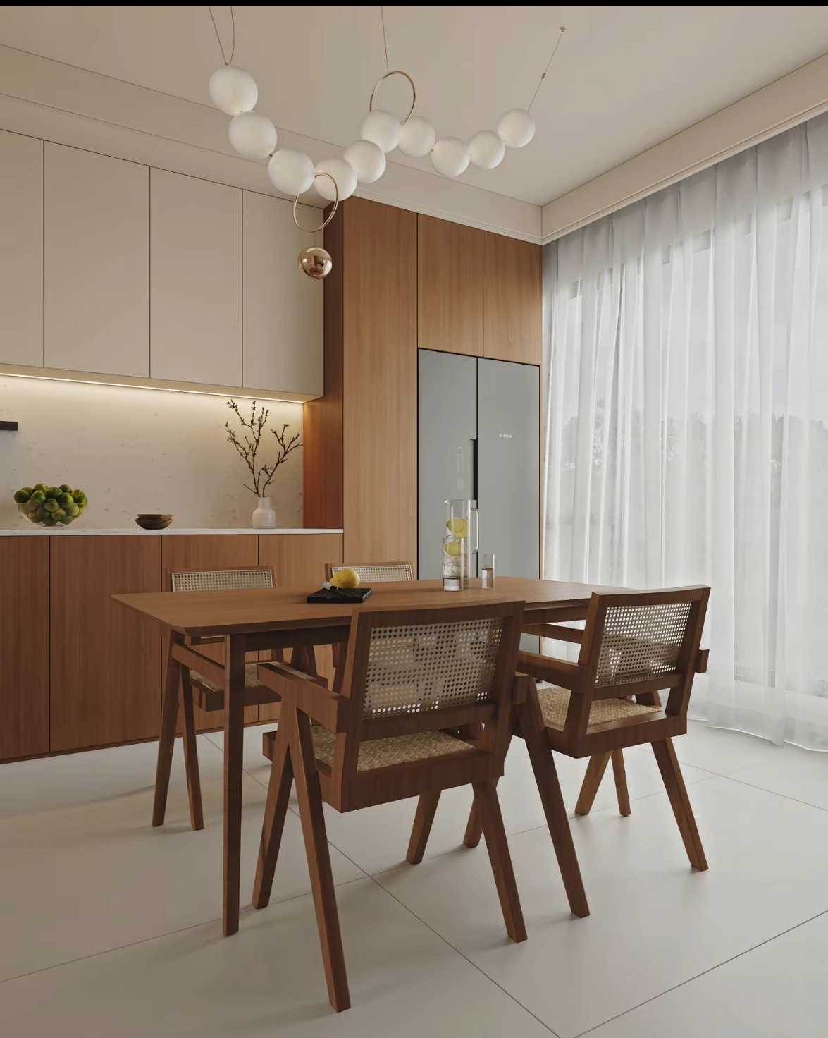 丽娜的温馨奶油风客餐厅-6