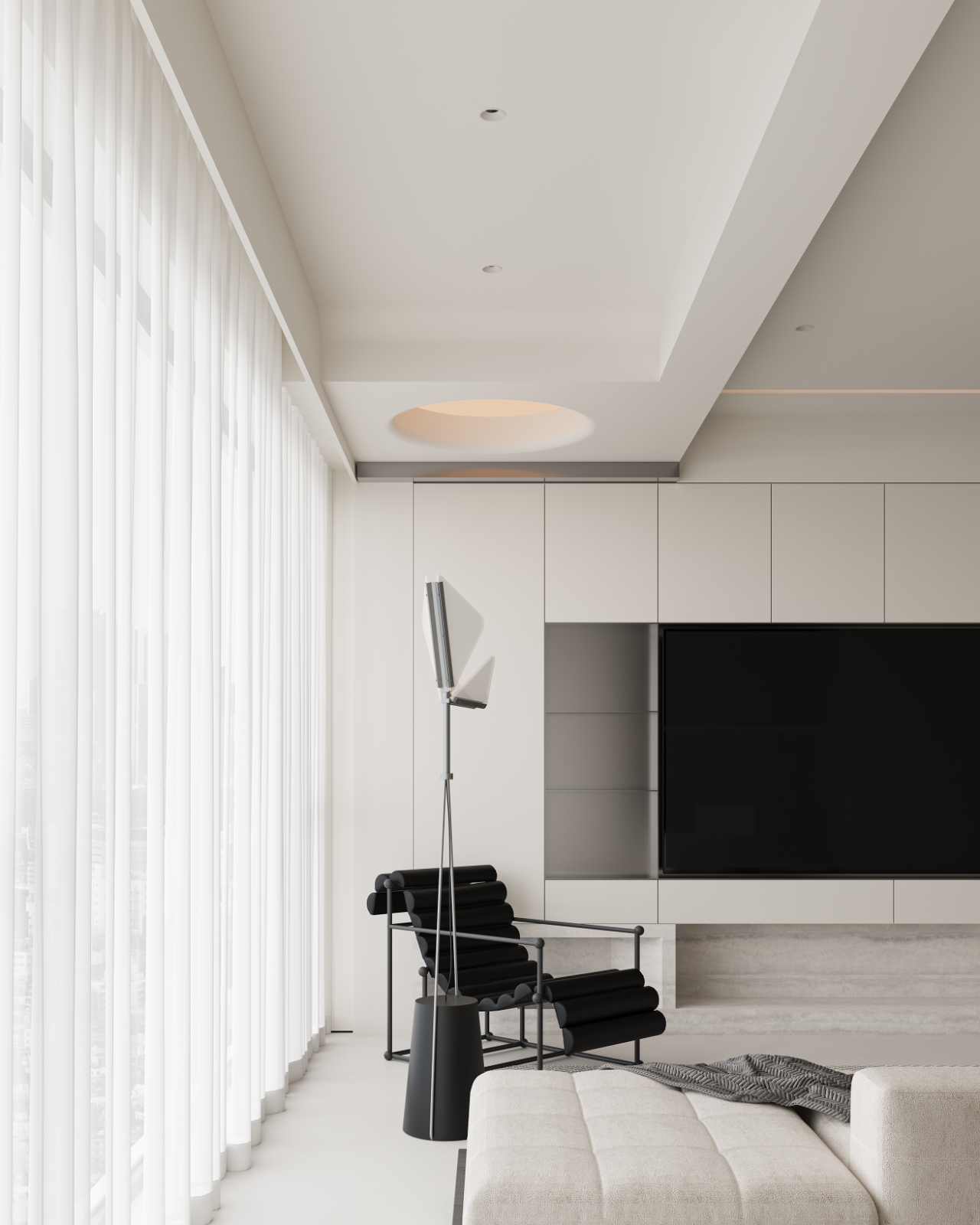 Crema 纯净 · 治愈丨H J SPACE DESING(逅界空间设计)-11