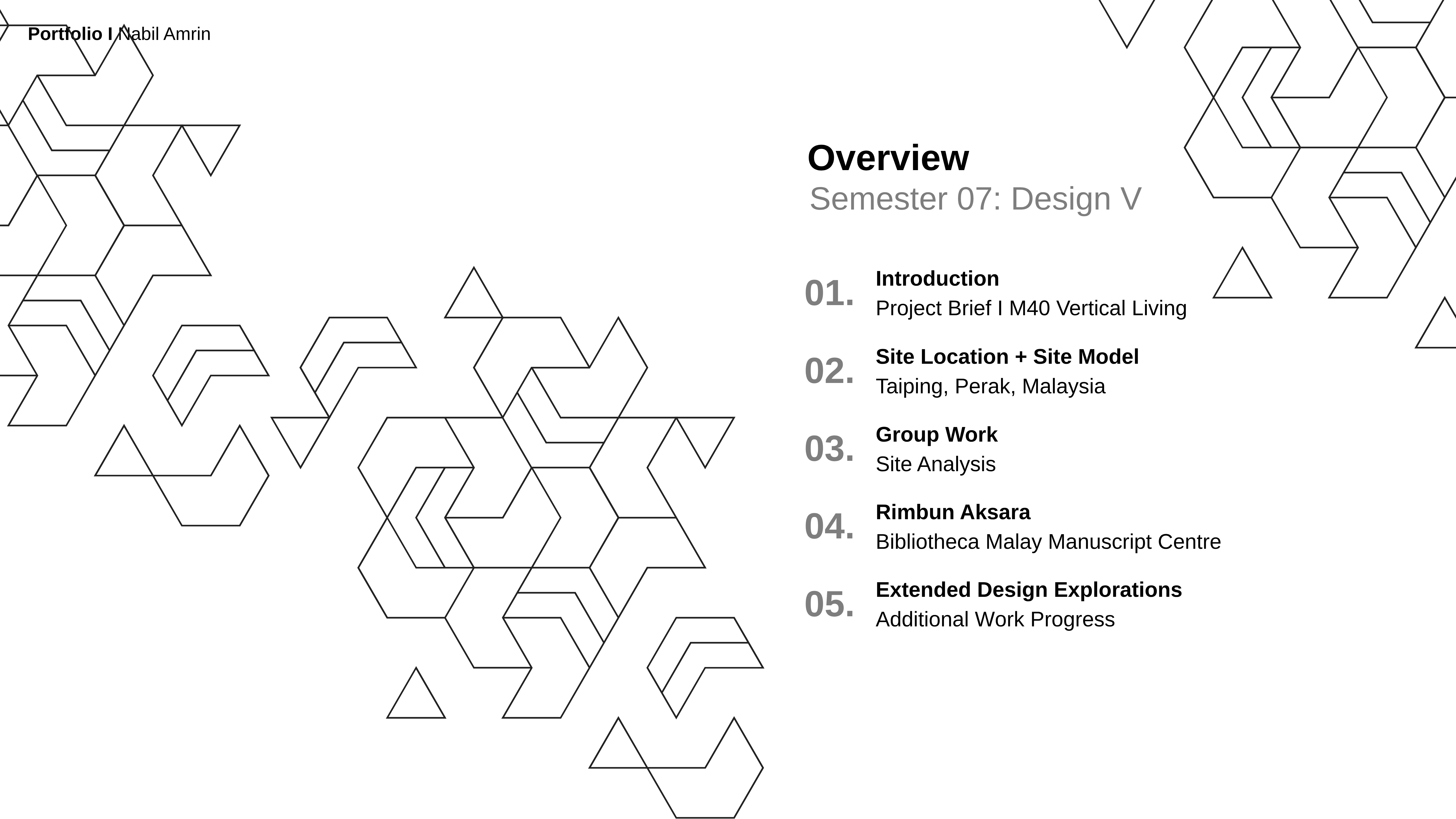 Semester 08 I Design Portfolio-1