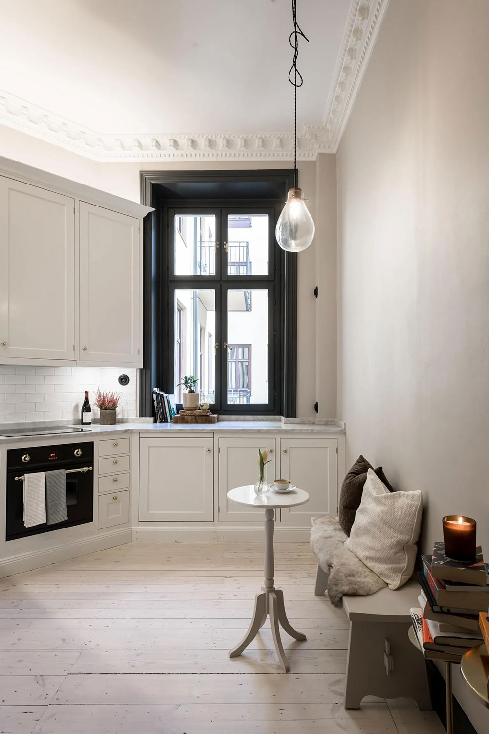 造型与对比：斯德哥尔摩的时尚公寓-17