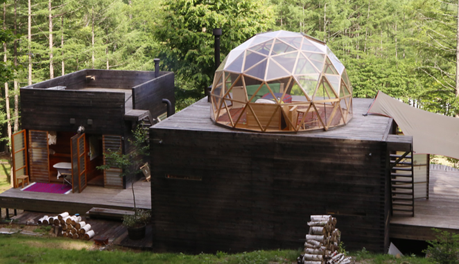 森林房屋屋顶穹顶项目丨日本丨General Design Co. 建筑师 辛·奥霍里-1