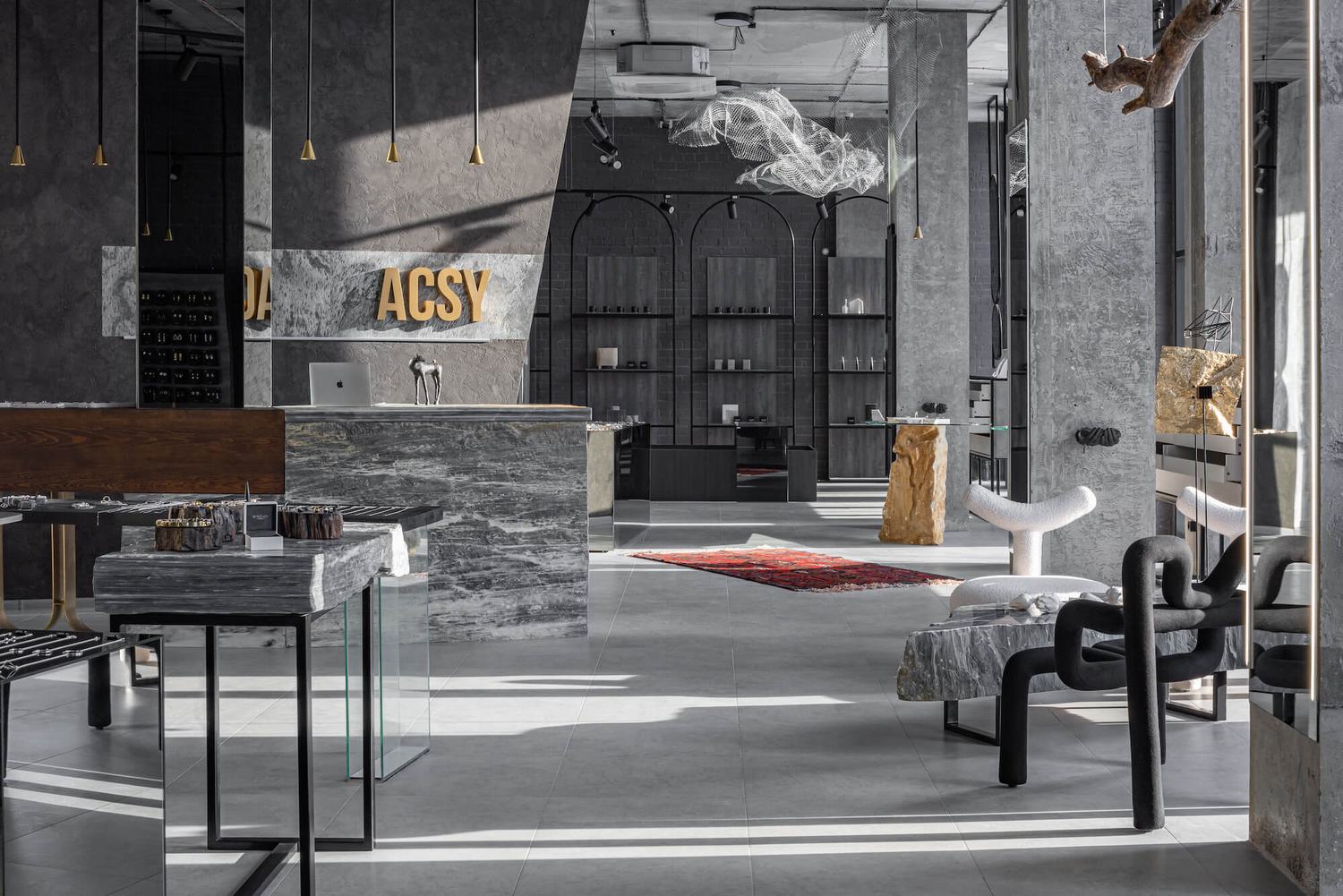 ACSY 珠宝店丨俄罗斯车里雅宾斯克丨米开朗基罗设计工作室-13