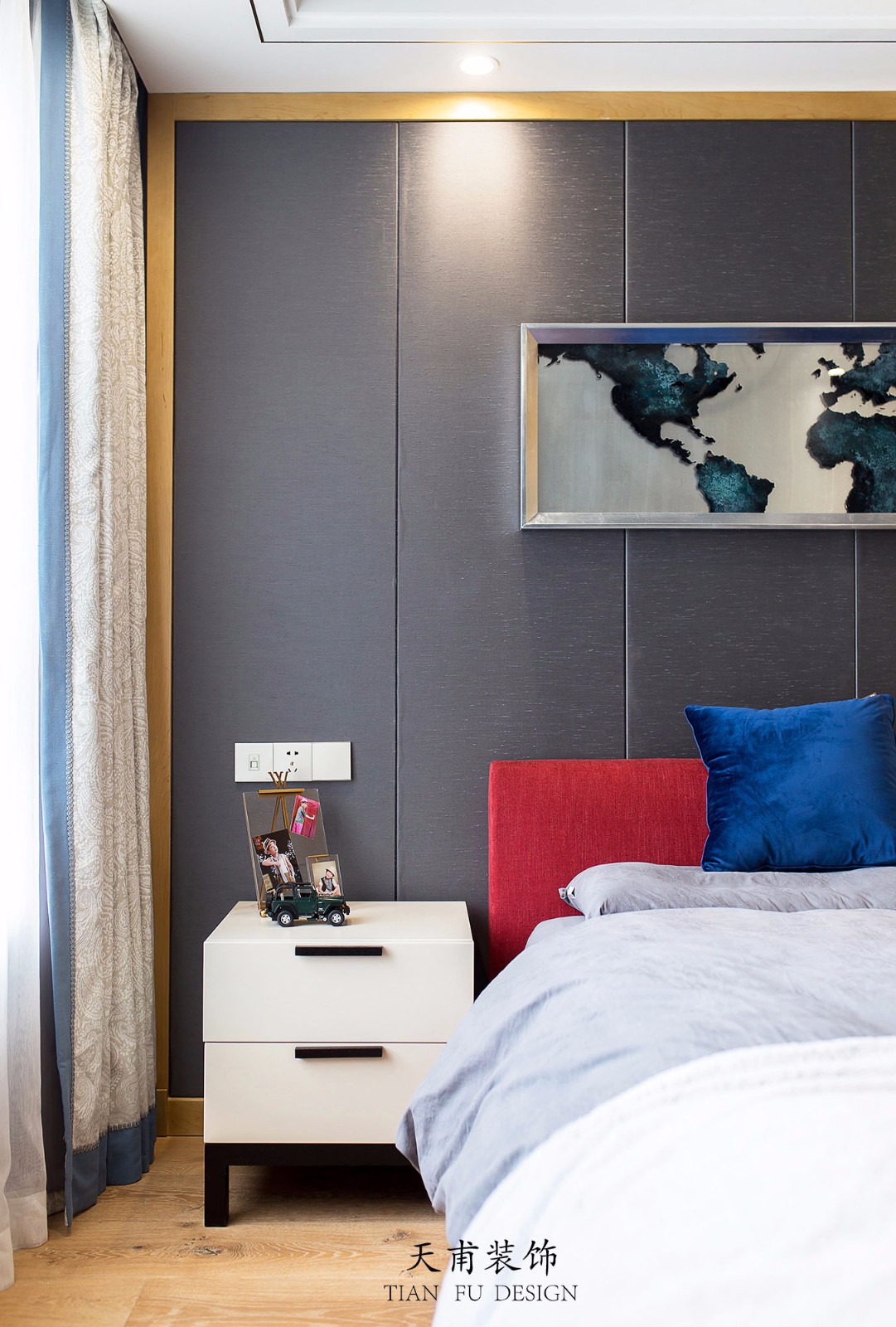 温州天甫装饰现代简约别墅设计-8