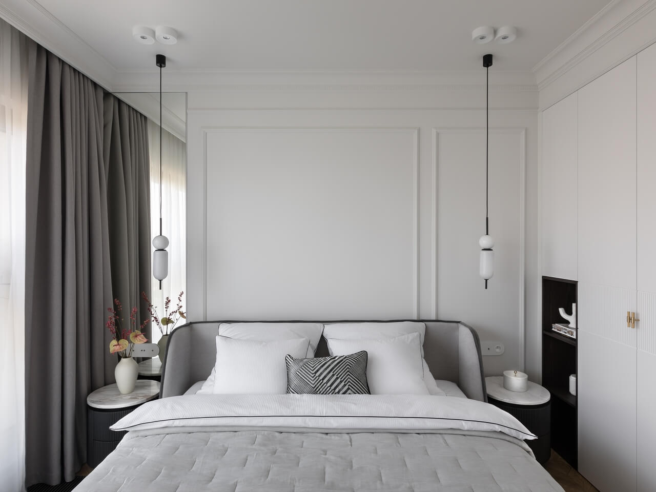 华沙83平米公寓室内设计项目丨波兰华沙丨EllyDesign工作室-34