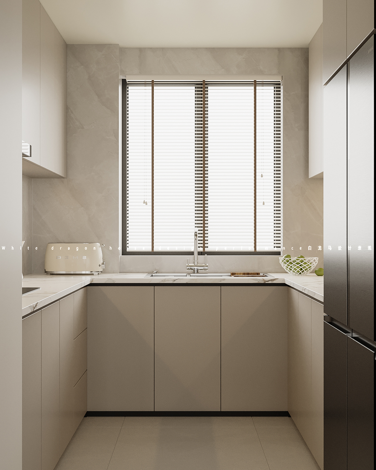 极简奶油风——白龙马效果图-1