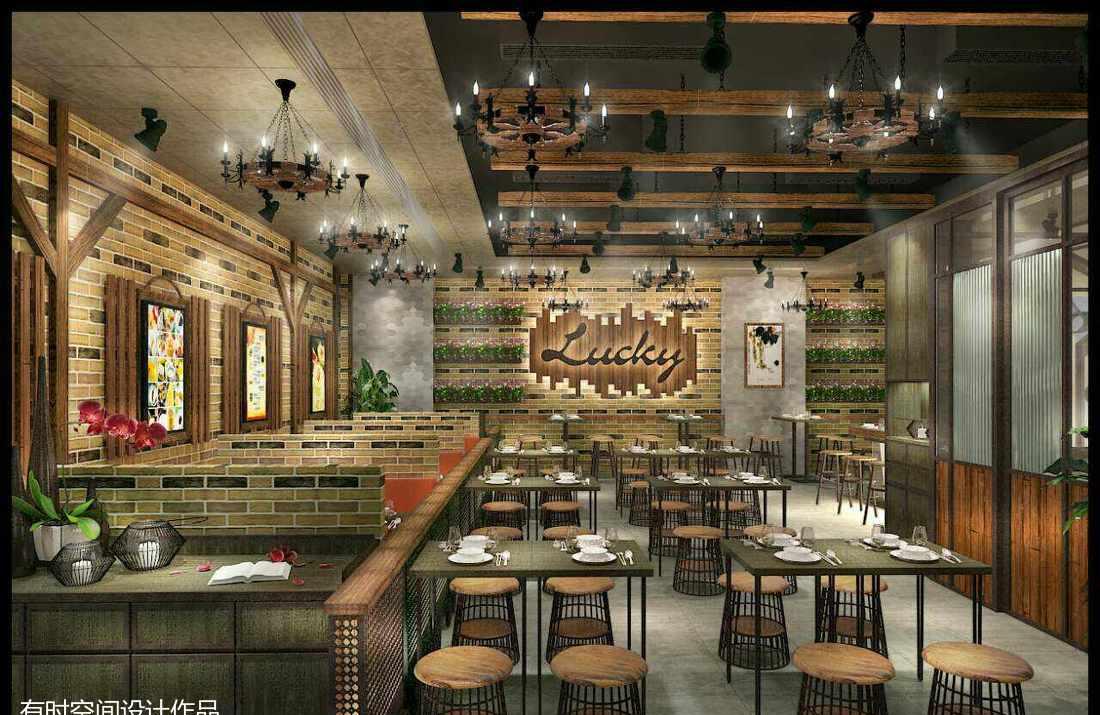 香港发记甜品大陆首家——现代工业风餐饮空间-8