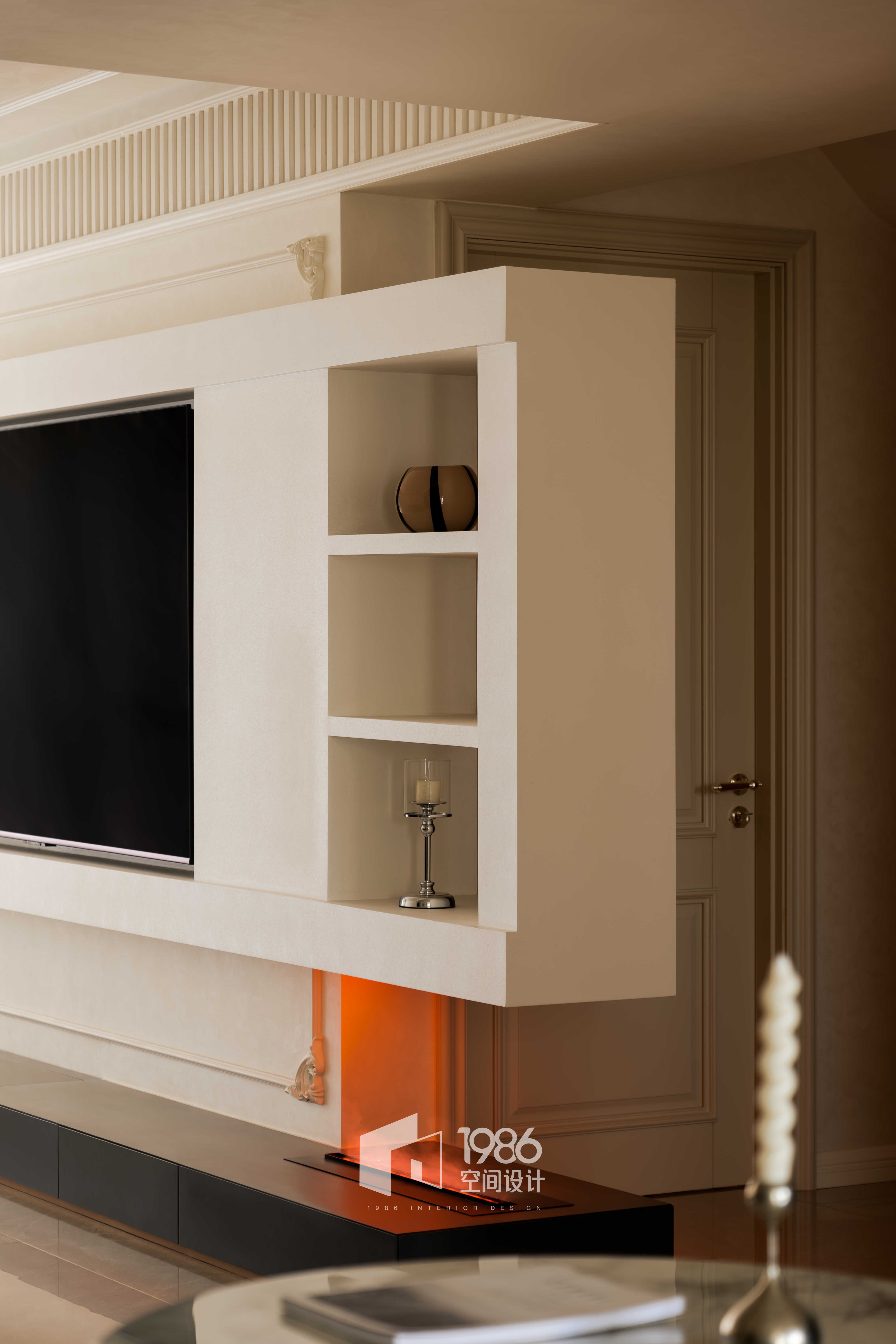 180㎡自带电影感的轻法式之家丨中国长沙丨1986空间设计-14