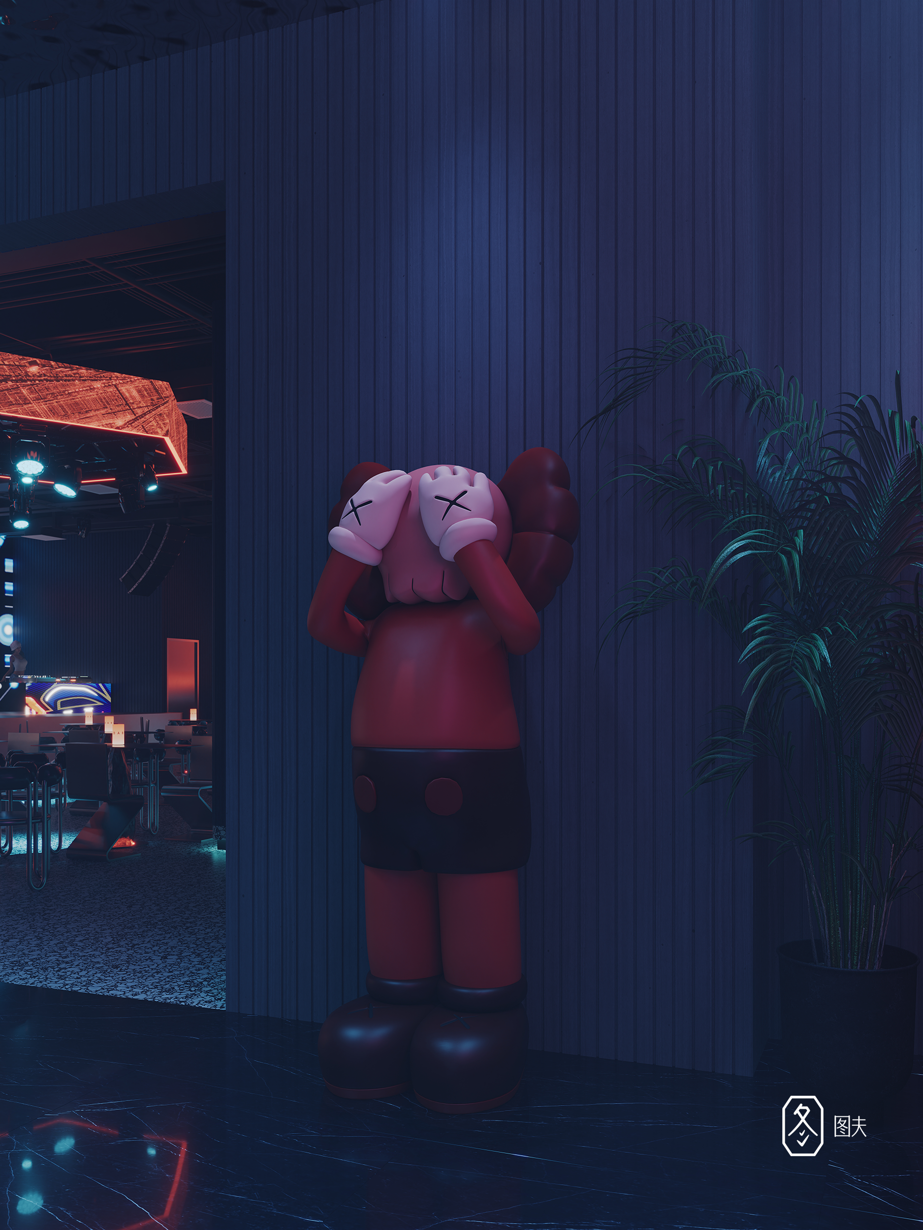 狂欢之夜酒吧设计丨图夫 x 金该-14