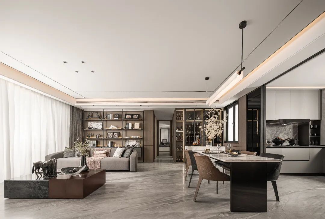 龙湖蓝岸郦城项目丨中国青岛丨杭州优境建筑装饰设计有限公司,北京靳朝晖设计有限公司-54