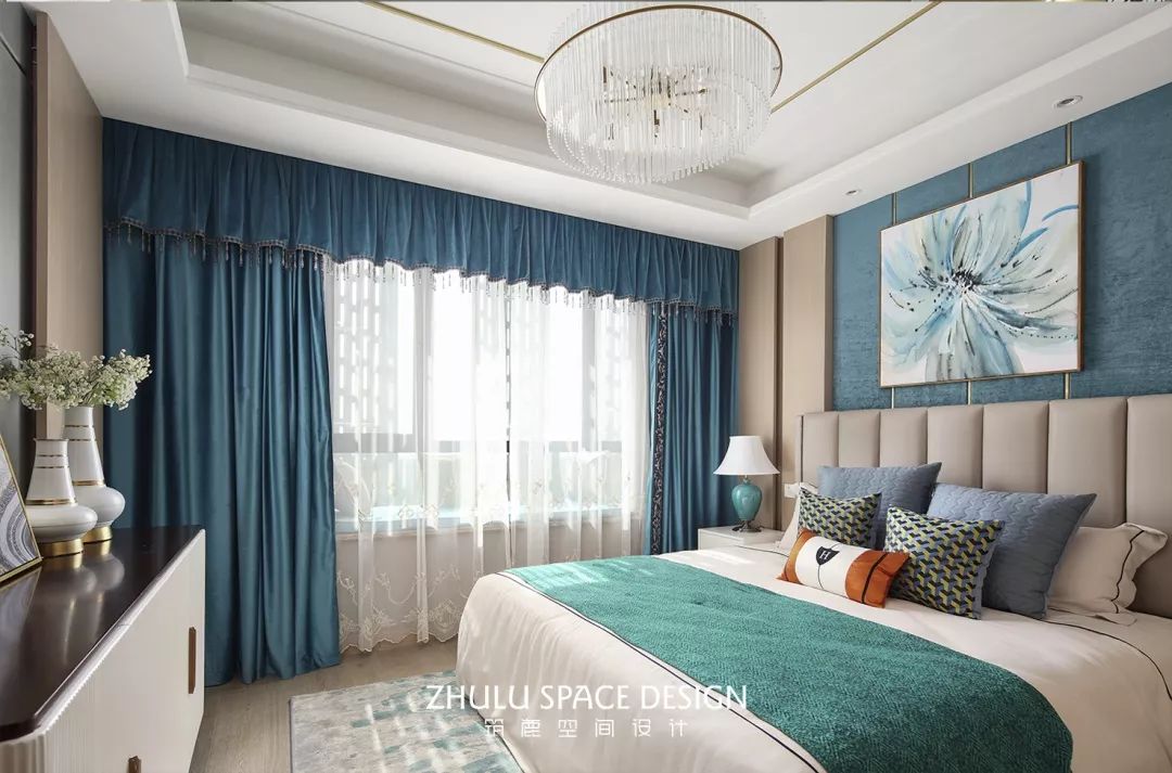 如东翡翠观澜轻奢样板房,现代都市优雅风-32