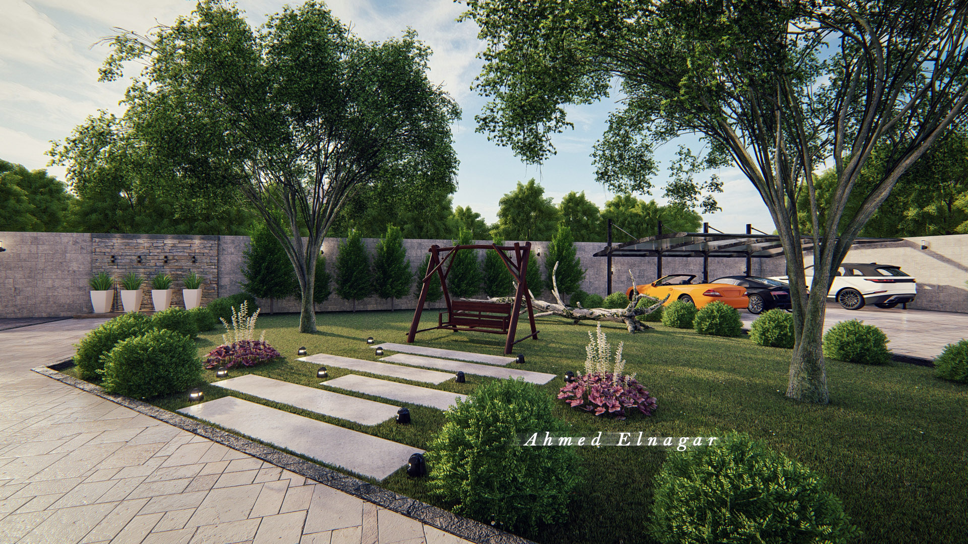 别墅花园设计 20丨阿联酋迪拜-10