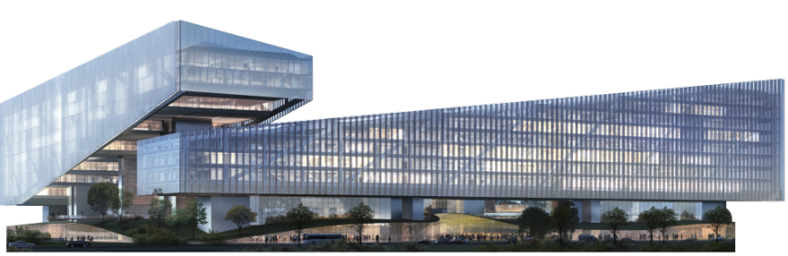 森林之上的科技之城!中建八局上海美的全球创新园区项目通过竣工验收-18