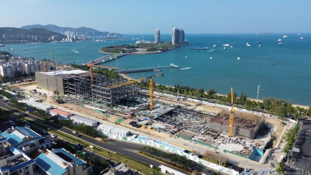 三亚合联中央商务区项目竣工备案，五建集团匠心铸就自贸港新地标-21