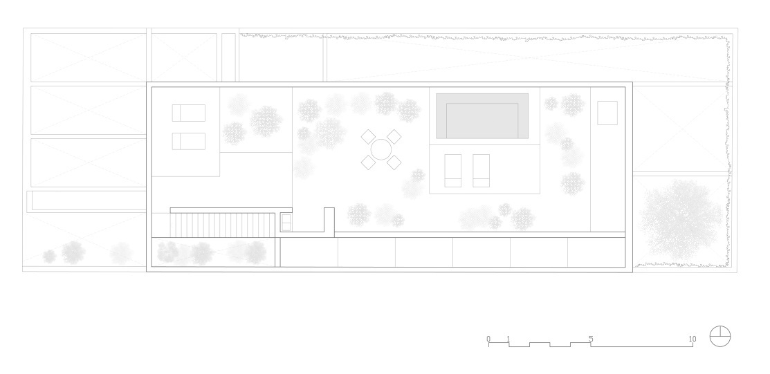 巴西圣保罗简约别墅,融入自然的绿意生活-47
