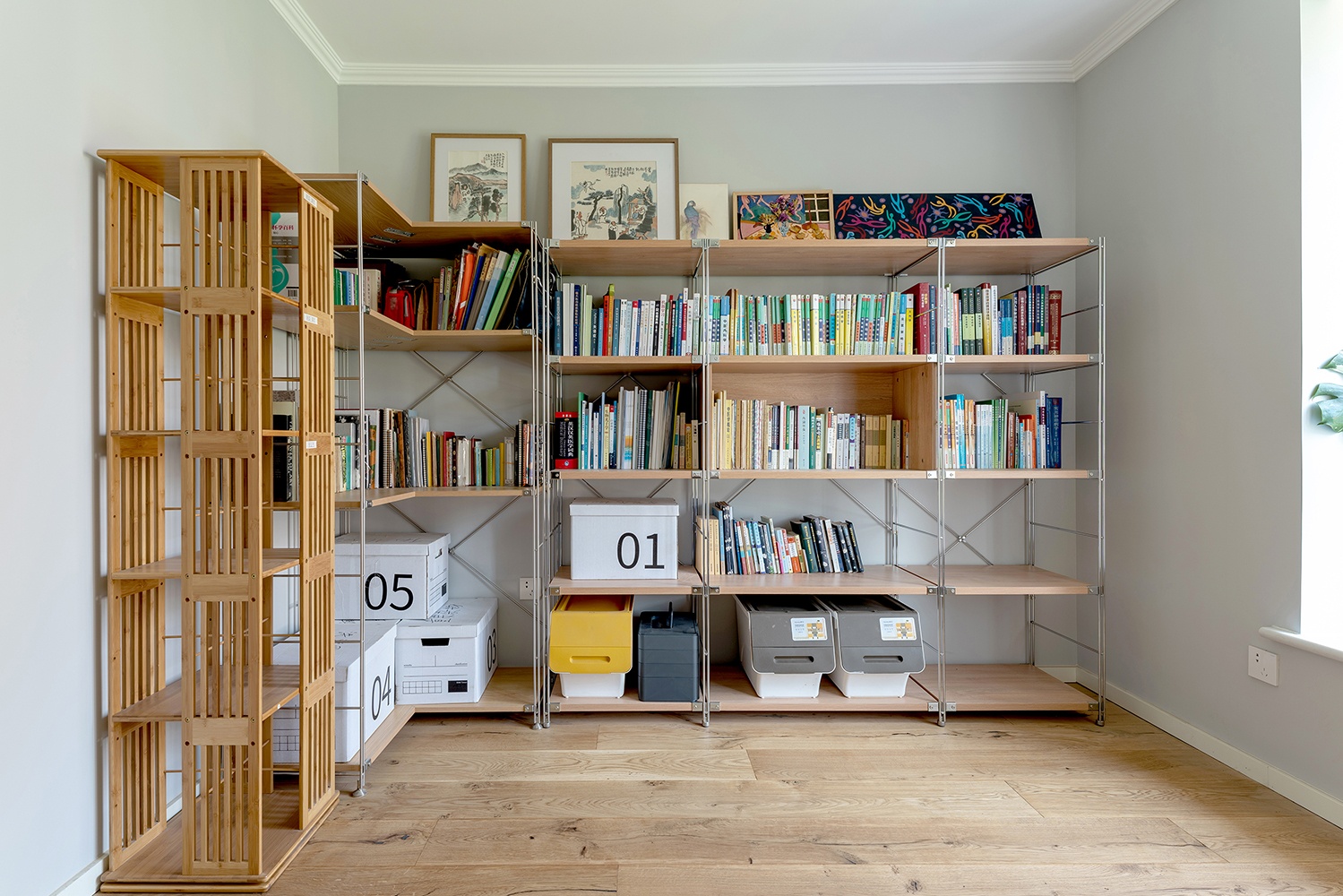 130㎡原木自然系，他家厨房里还有咖啡角，简直太香了-11