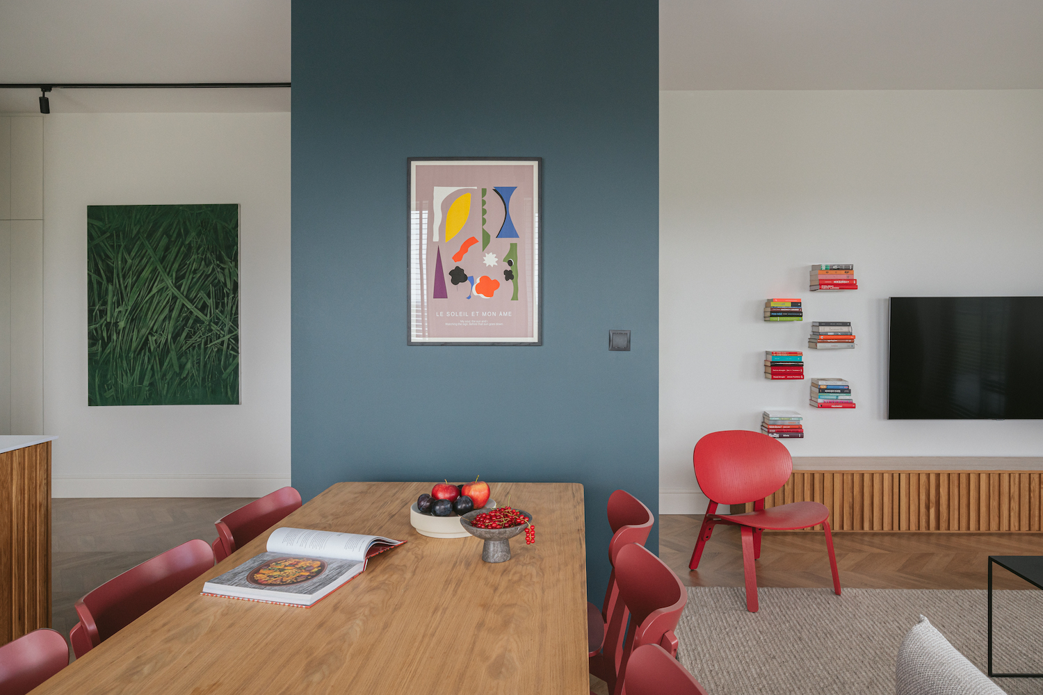 120平可俯瞰三市景观公园公寓室内设计丨Ula Schönhofer,Mateusz Piotrowski-23