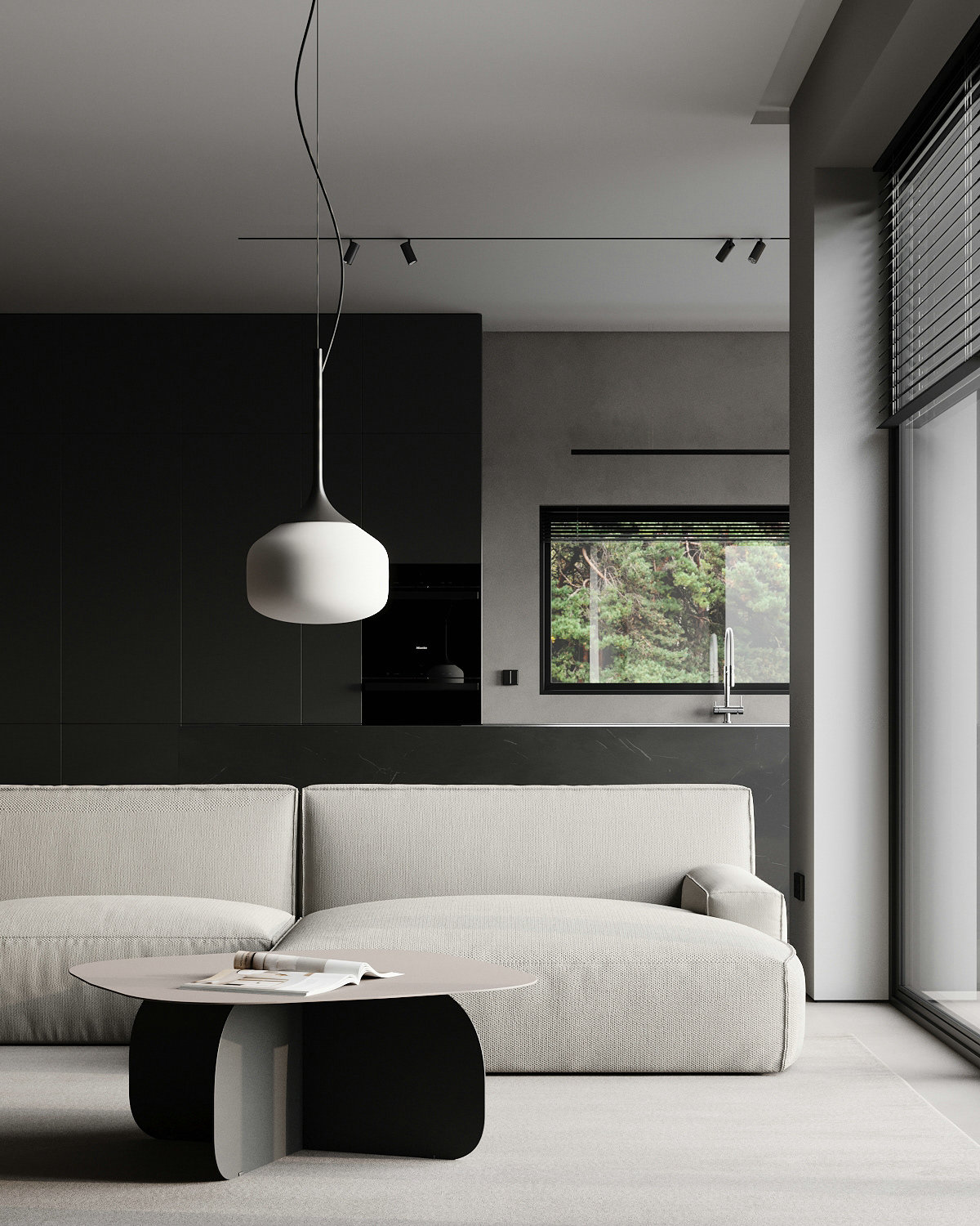 高级灰色系住宅设计 演绎现代高雅！-3