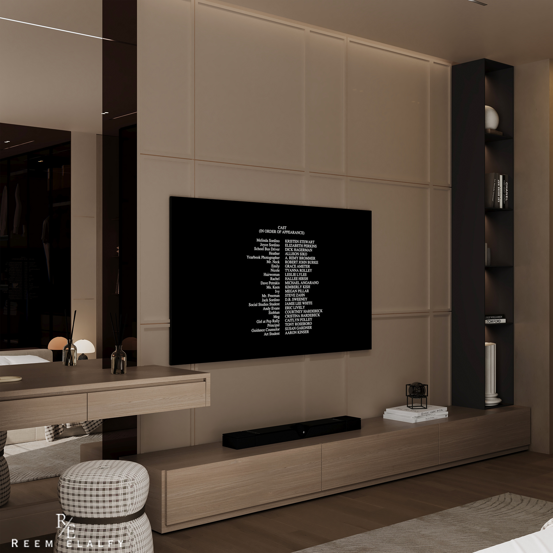 Modern Bedroom Interior | Warm Minimal Design-10