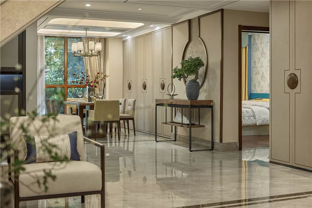 《远山黛》新中式风格家居设计,演绎传统与现代的完美碰撞-13