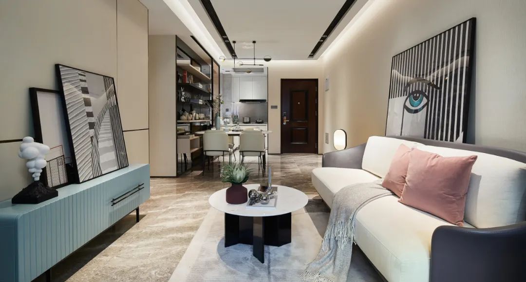都会生活，现代艺术风格的奢雅空间-90