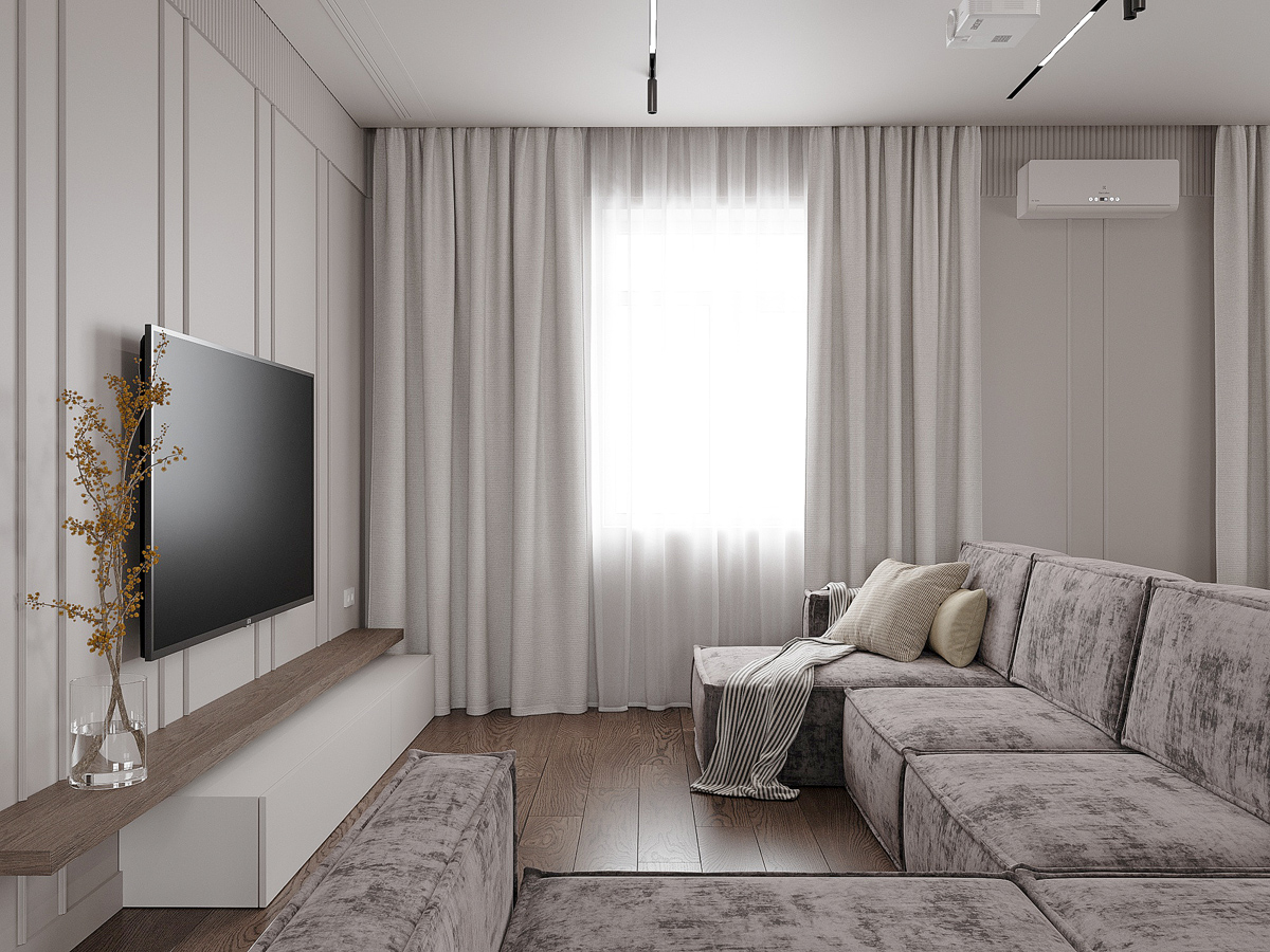 Современная классика в интерьере частного дома-12