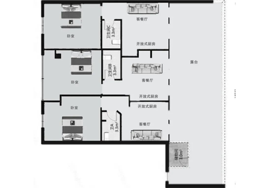 福州学区房翻新记 | 北城梁筑设计诠释极简生活-8