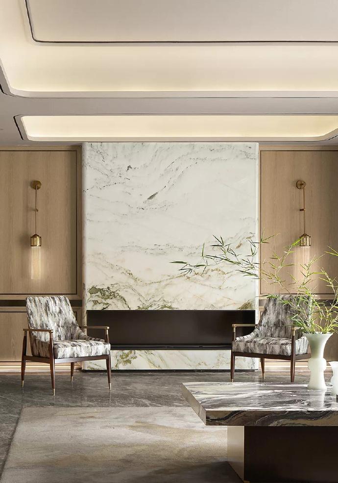 400m²合院别墅 现代东方的诗情画意-7