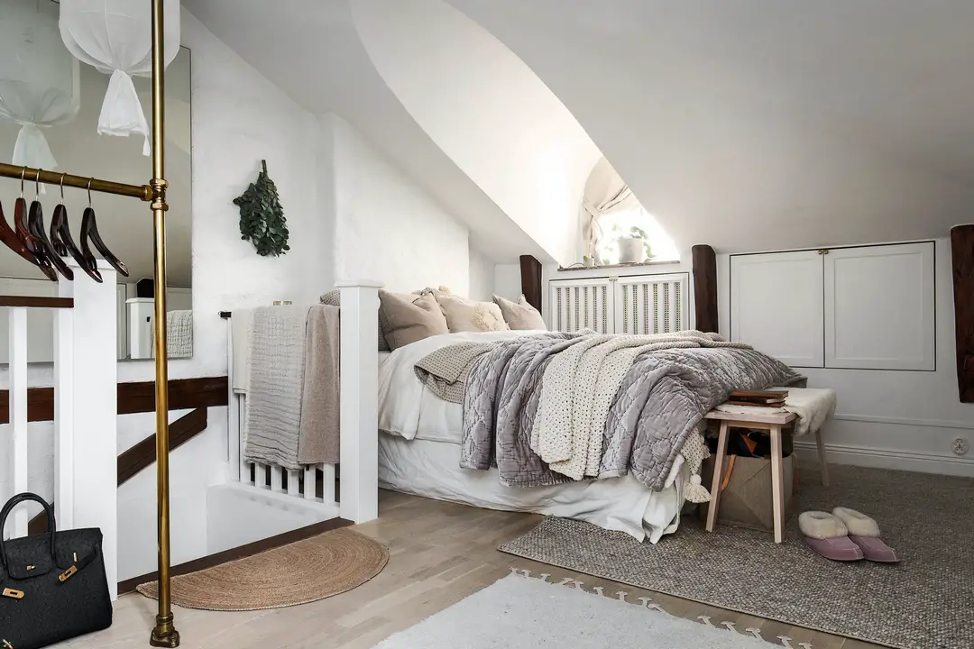 斯德哥尔摩 61m2 复古小镇屋，完美融合现代生活与古典魅力-12