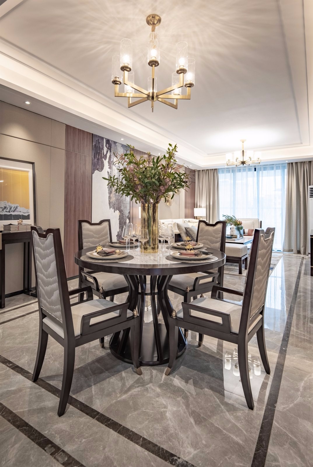 新亚洲风格东方·简约样板间设计 | 传统与现代的完美融合-9