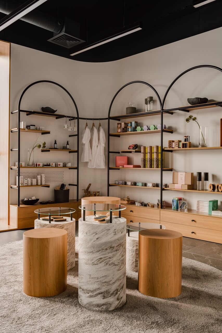 OLIKA Concept Store w Tuszowie Narodowym - showroom pełen ekologicznych produktów - PLN Design-0