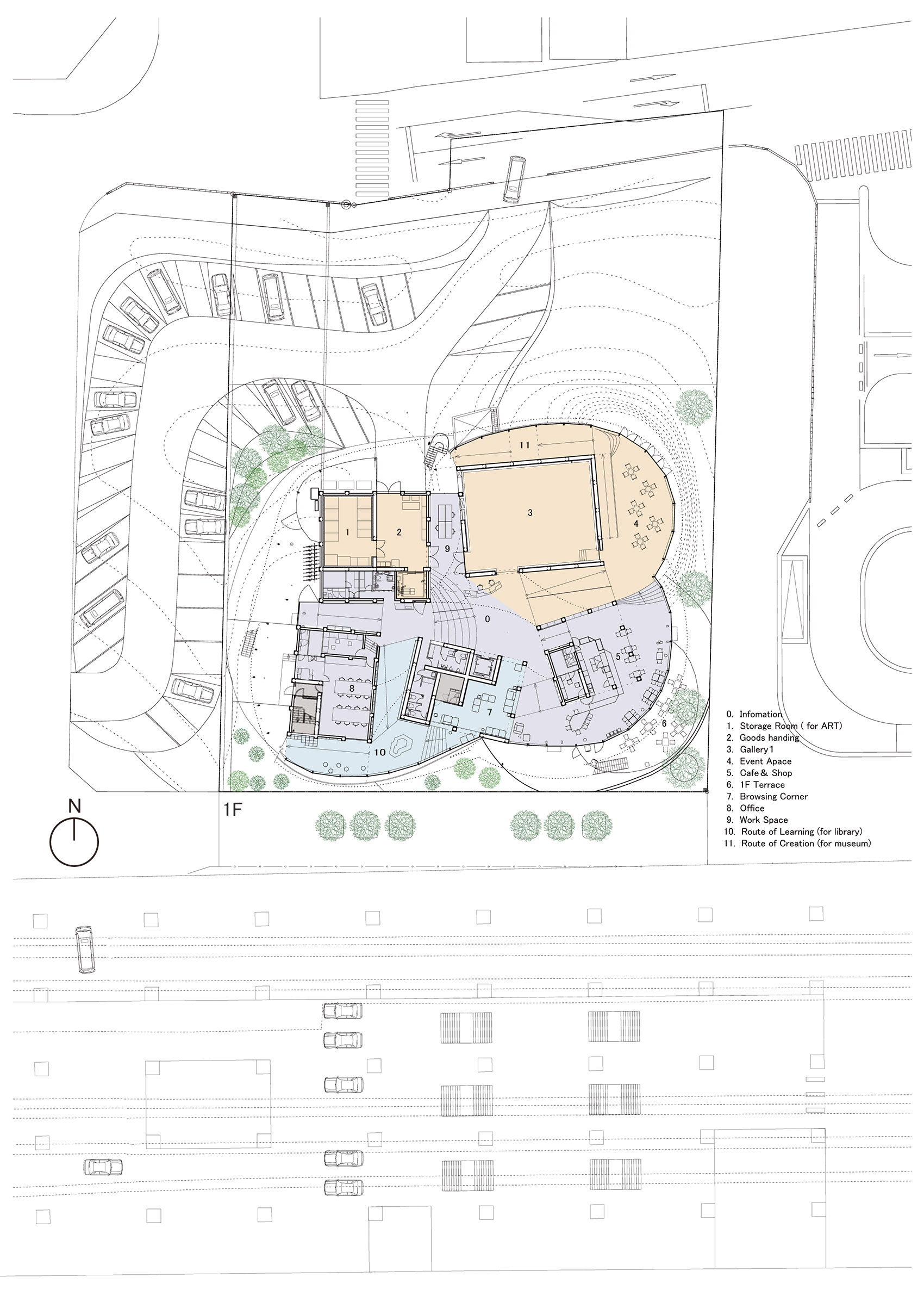 太田市美术馆图书馆丨日本群马丨平田晃久建筑设计事务所-31