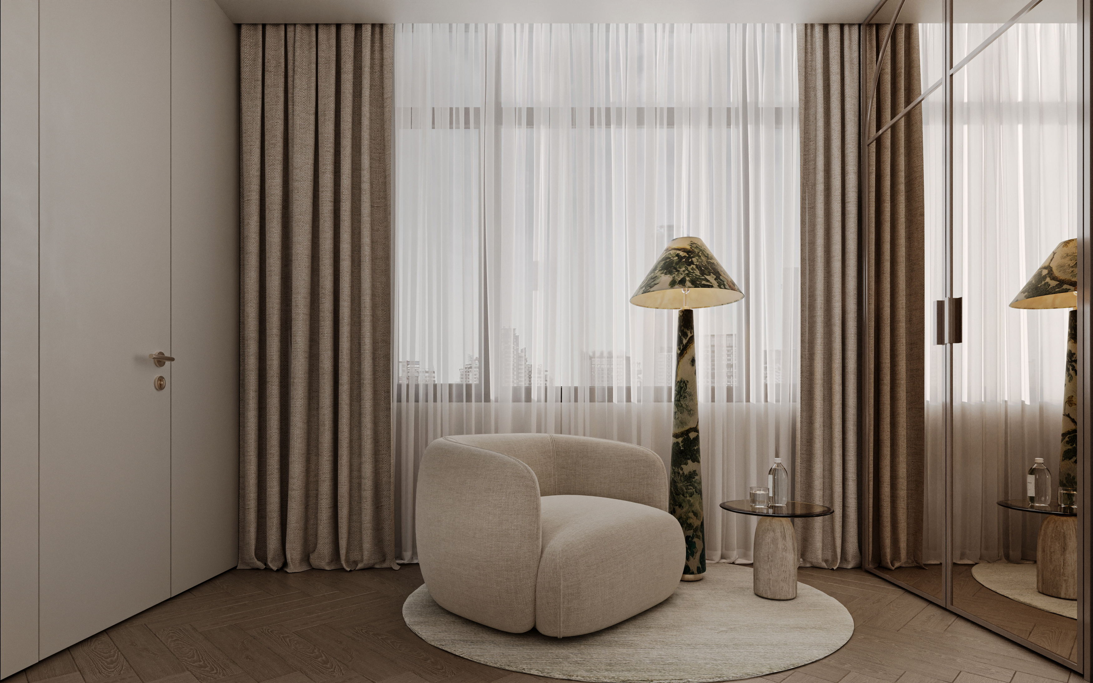 LATTE项目  主卧室丨Sher.Architects-23