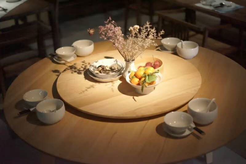 墨问素简家具——北美黑胡桃木圆餐桌-46