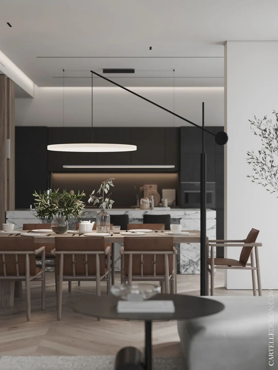 简雅美宅丨Cartelle Design-23