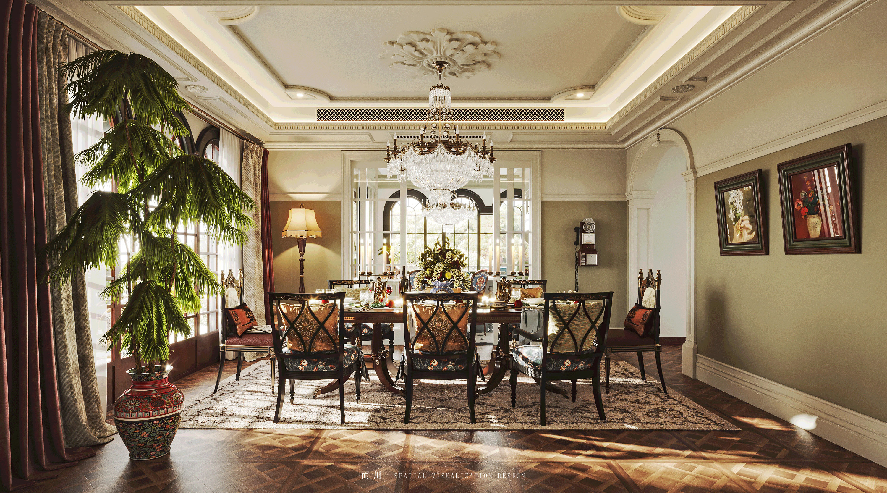 美式复古（贰）丨魔方空间设计-34