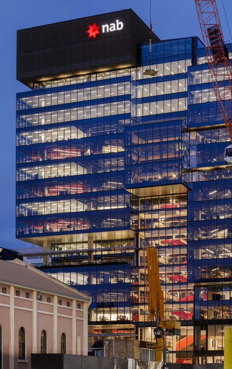 伍兹贝格打造 NAB 3 Parramatta Square 办公空间-2