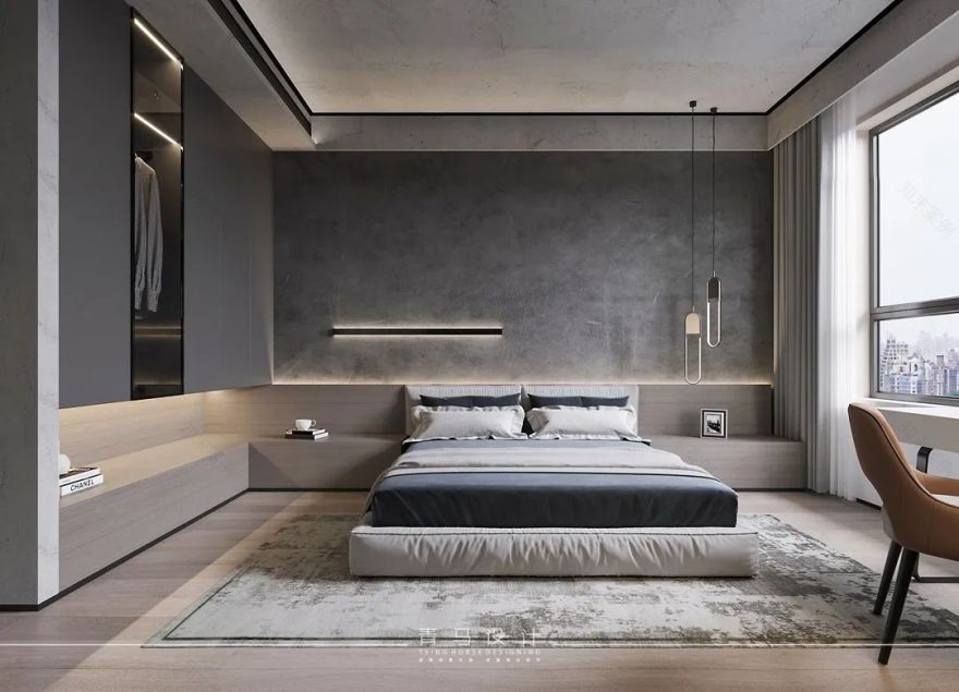 天水锦润华府300㎡现代简约家居丨中国天水丨青马别墅空间设计-57