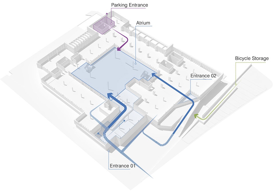 荷兰 Fellenoord 15 | UNStudio 打造高度可持续的现代政府办公楼-8