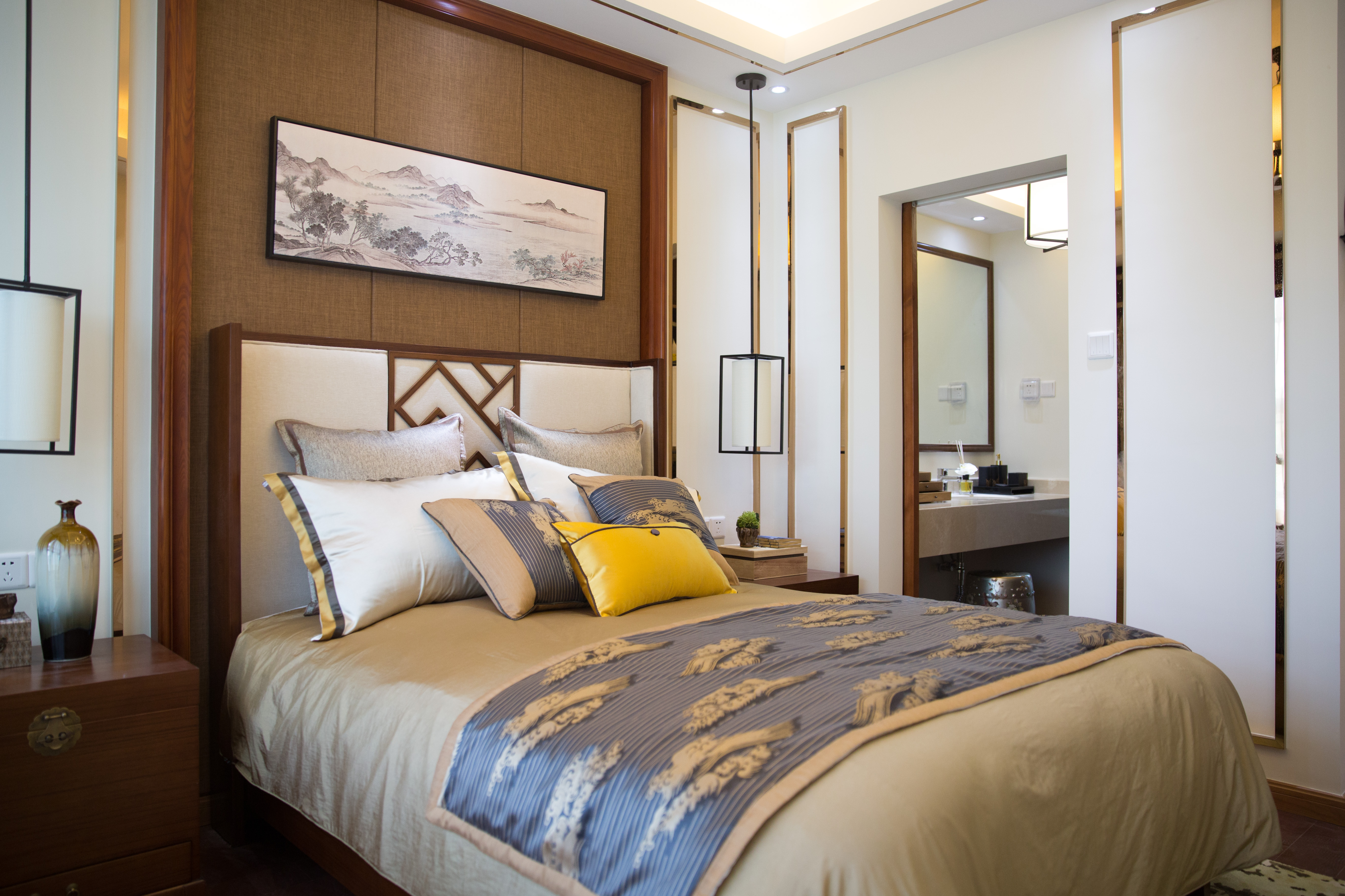 珠海书香门邸 | 现代简约的中式美学空间-24