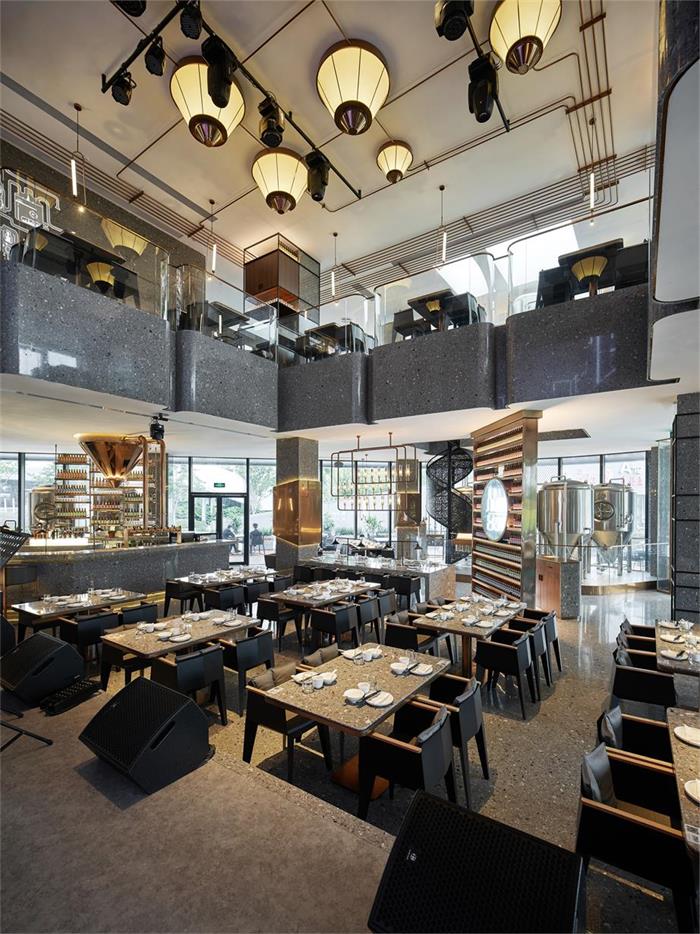 摩登江南精酿音乐餐厅丨中国杭州丨杭州无形有行室内设计有限公司-9