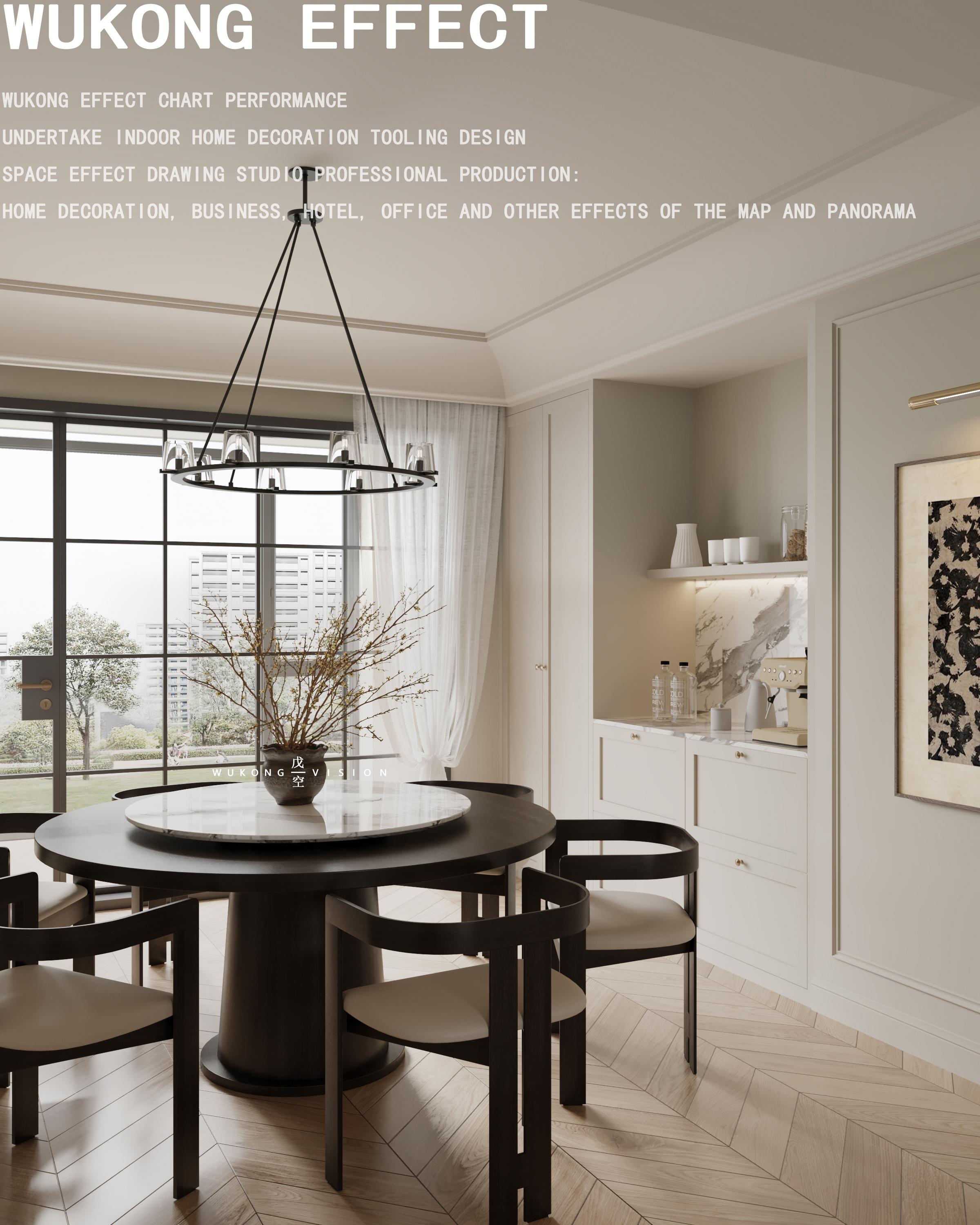 法式复古风一戊空效果图-3