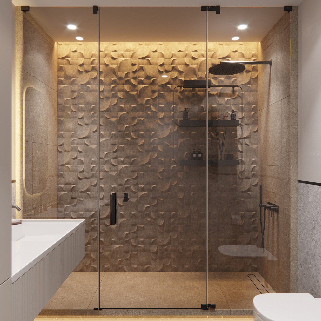 高级灰+原木 经典的自然生态材料和明快的家具相结合-32