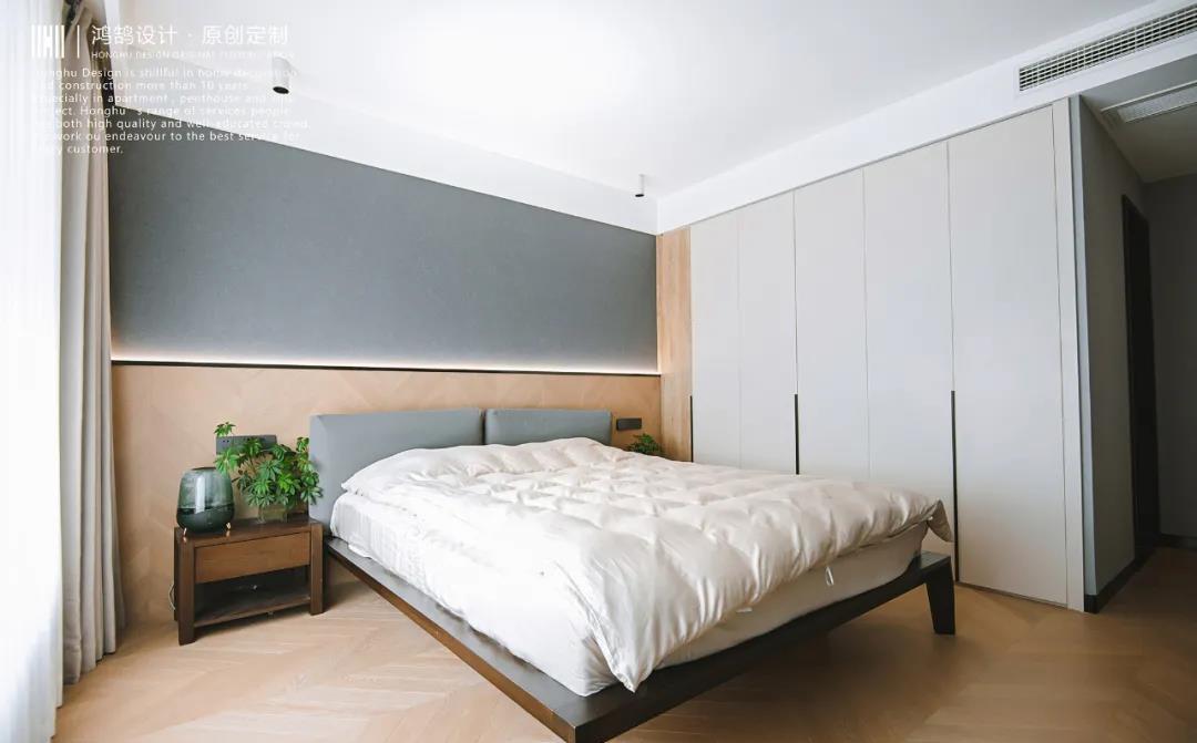 现代风平层改造丨中国芜湖丨芜湖鸿鹄设计-11