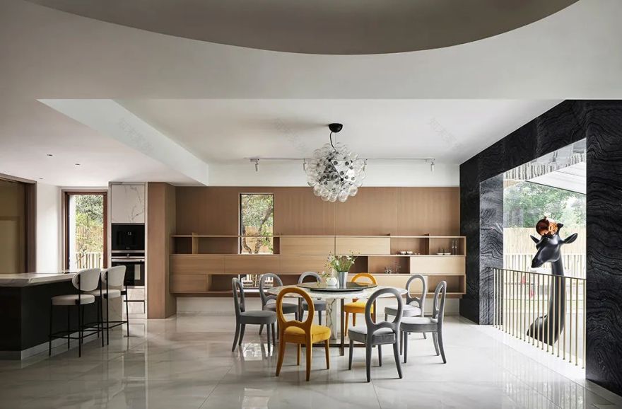 艺术自留地 · 成都 550㎡气质大宅设计丨中国成都丨成都 ACE 谢辉室内设计-59