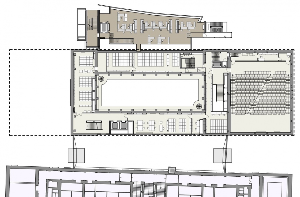 悬浮之阅 · 奥地利格拉茨大学图书馆扩建改造丨Atelier Thomas Pucher 事务所-34