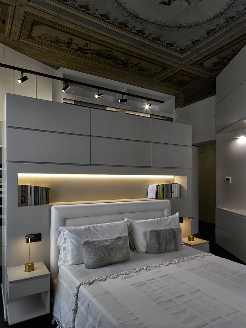 罗马 Monti 区私人住宅的现代与传统共生丨意大利罗马丨Sammarro Architecture Studio-18