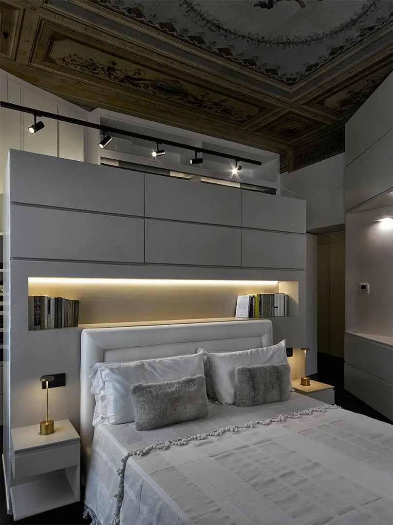 罗马 Monti 区私人住宅的现代与传统共生丨意大利罗马丨Sammarro Architecture Studio-18